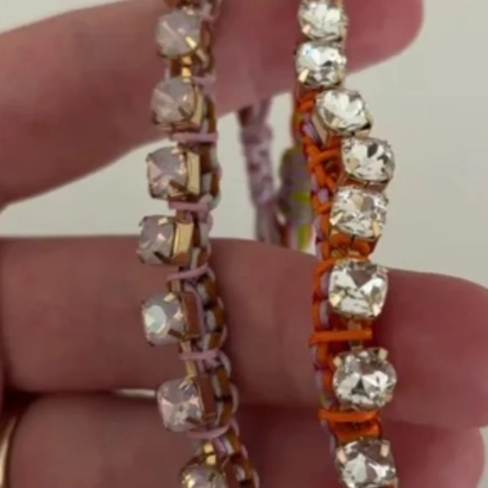 ON 34th Rhinestone Friendship Bracelet Set NWT Slider Style $49.50 MSRP - Picture 6 of 6